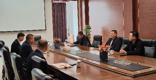 海盐县政协领导莅临leyu.乐鱼股份走访调研