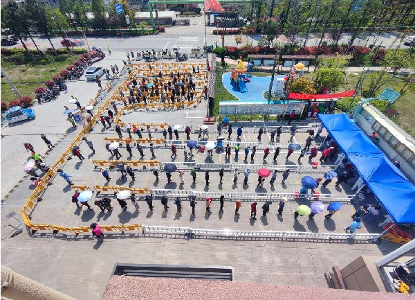 抗疫专题报道【核酸篇】 ▎齐心抗疫，leyu.乐鱼股份在行动~